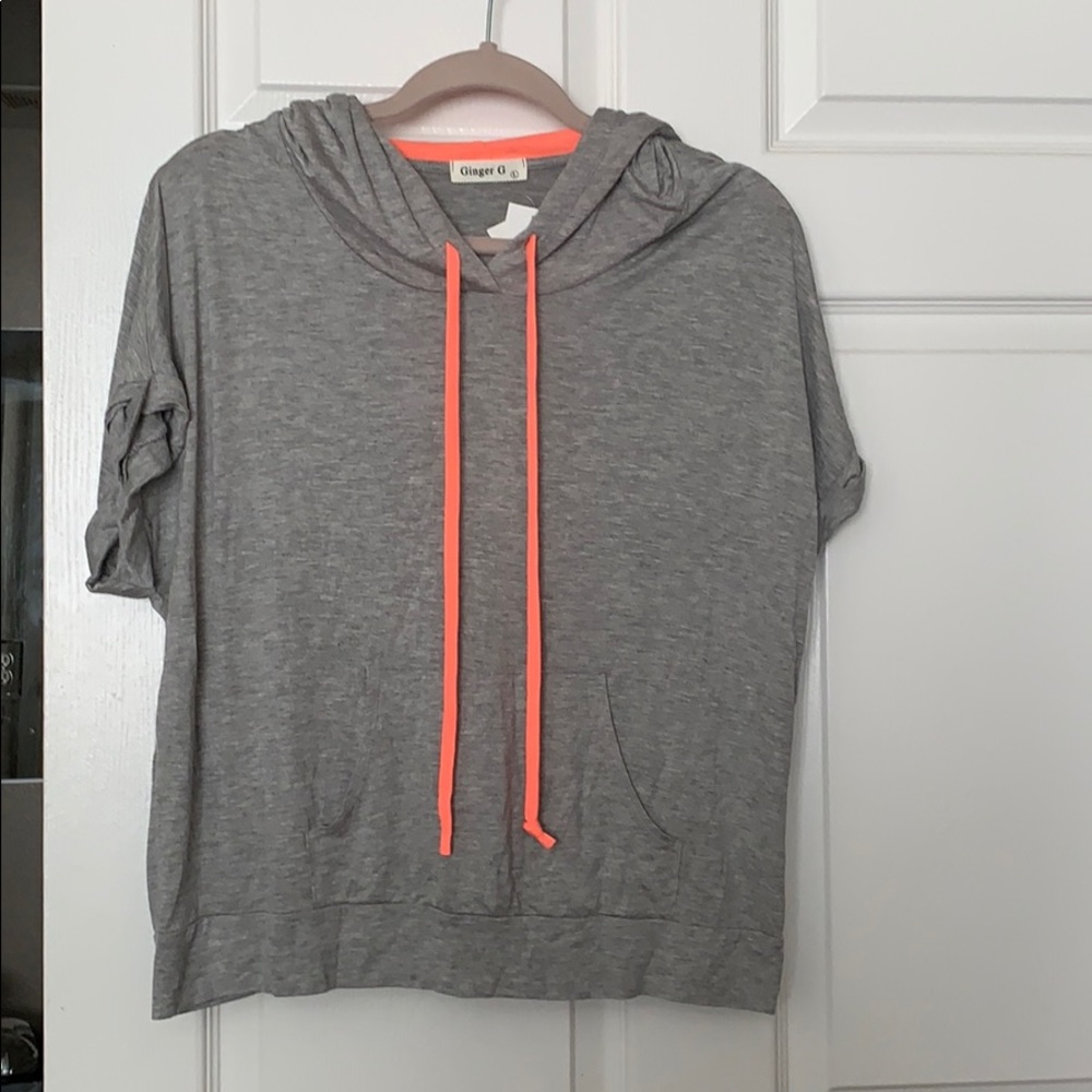 Gray shirt
